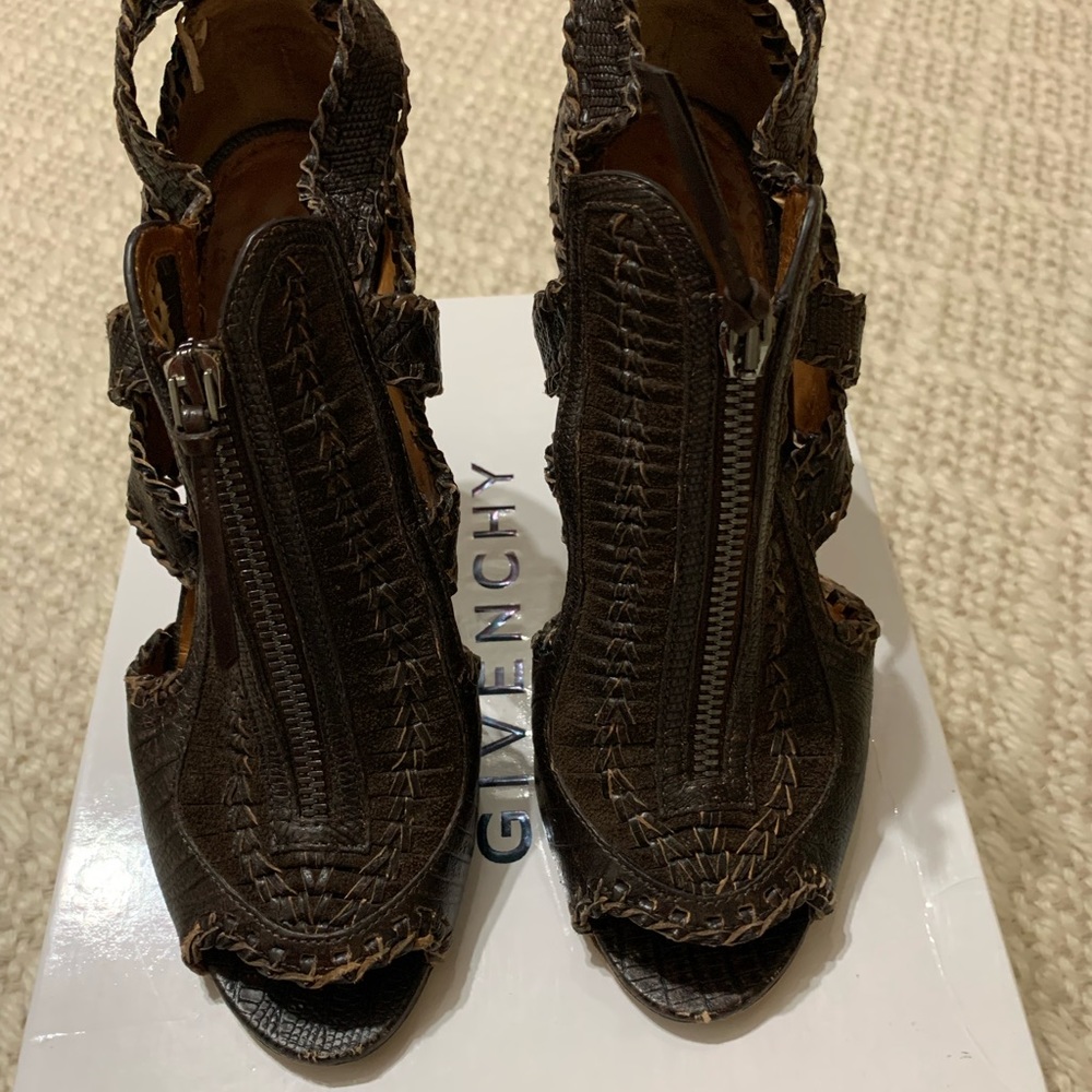Givenchy peep toe booties - Picture 3 of 6